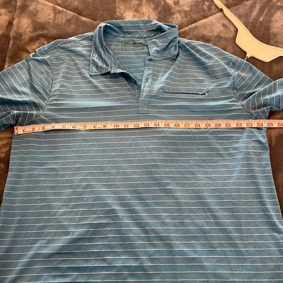 Eddie Bauer Blue Polo Shirt Men's Size XL - Picture 7 of 11